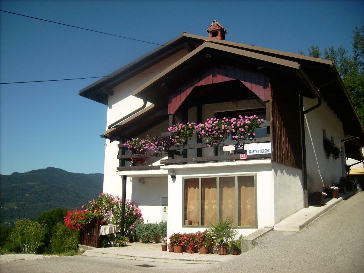 Apartmaji Berginc Кобарід Екстер'єр фото