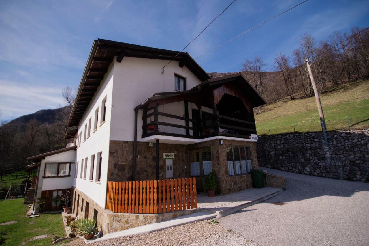 Apartmaji Berginc Кобарід Екстер'єр фото
